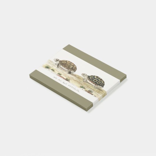 Padloper Tortoise Post-it® Notes (Schuin)