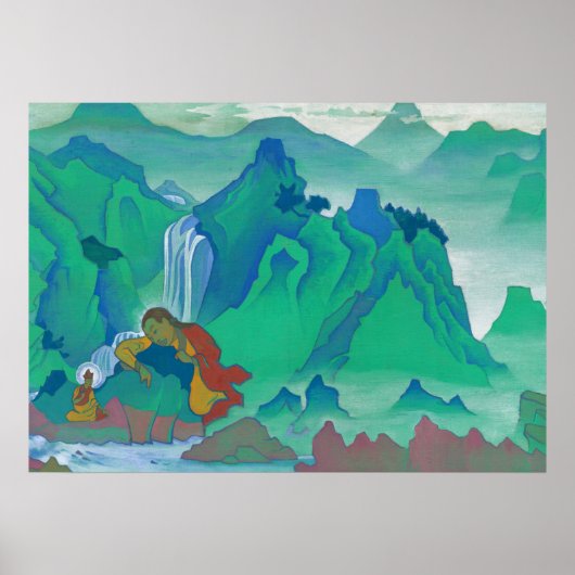 Padma Sambhava, 1924, ingediend door Nicholas Roer Poster (Voorkant)