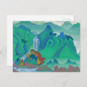 Padma Sambhava door Nicholas Roerich Feestdagenkaart (Voorkant / Achterkant)