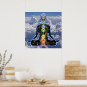 Padma Sky en Galaxies Poster (Keuken)