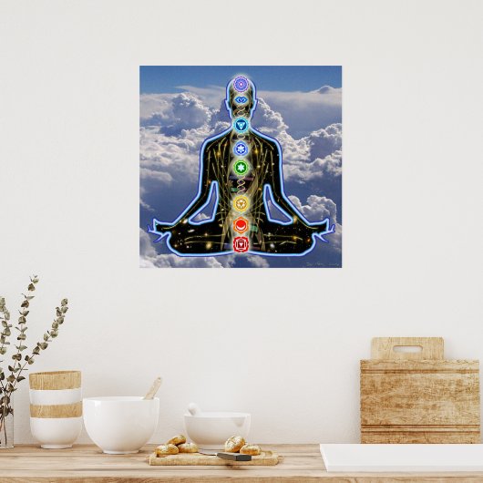 Padma Sky en Galaxies Poster (Keuken)