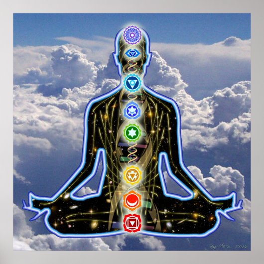 Padma Sky en Galaxies Poster (Voorkant)