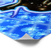 Padma Sky Fractal Flames Poster (Hoek)