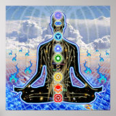 Padma Sky Fractal Flames Poster (Voorkant)