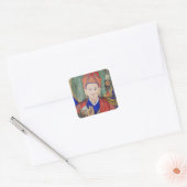 Padmasambhava, Boeddha - Guru Rinpoche, Nepal Vierkante Sticker (Envelop)