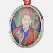 Padmasambhava Buddha, Dharma, Nepal Metalen Ornament (Links)
