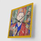 Padmasambhava Buddha, Guru Rinpoche, Nepal Vierkante Klok (Hoek)