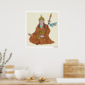 Padmasambhava (Guru Rinpoche) Poster (Keuken)