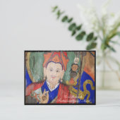 Padmasambhava, Guru uit Tibet - Himalayas Postcar Briefkaart (Staand voorkant)
