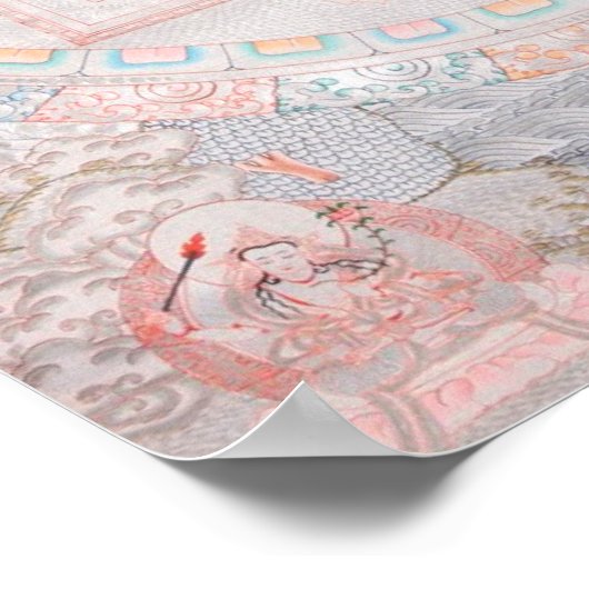 Padmasambhava Mandala Poster (Hoek)