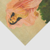 Padmini by Raja Ravi Varma Tissuepapier (Detail)
