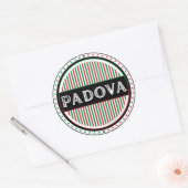 Padova City Pride Emblem – Italian Identity Ronde Sticker (Envelop)