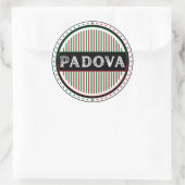 Padova City Pride Emblem – Italian Identity Ronde Sticker (Tas)