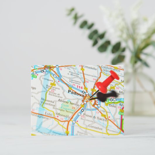 Padova, Italië Briefkaart (Staand voorkant)