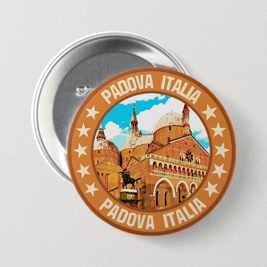 Padova Ronde Button 7,6 Cm (Voorkant /achterkant)