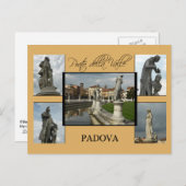 Padova Tourist Card - Prato della Valle Briefkaart (Voorkant / Achterkant)