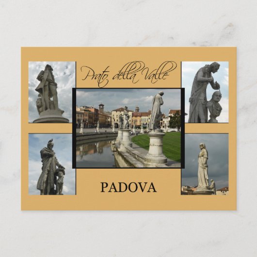 Padova Tourist Card - Prato della Valle Briefkaart (Voorkant)