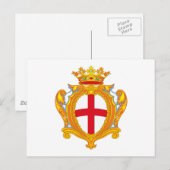 Padova - wapenschild Briefkaart (Voorkant / Achterkant)