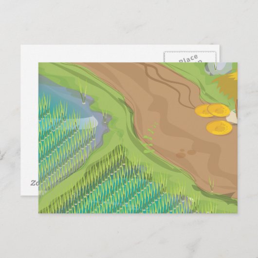 Padoveld Briefkaart (Voorkant / Achterkant)