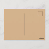 Padrão de corações. Briefkaart (Achterkant)
