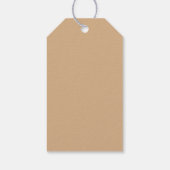 Padrão de corações. Cadeaulabel (Achterkant)