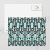 padrão em forma geometrica briefkaart (Voorkant / Achterkant)