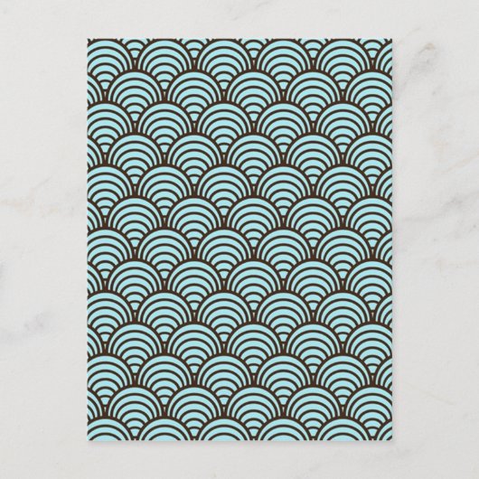 padrão em forma geometrica briefkaart (Voorkant)
