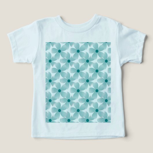 Padrão floral verde. (Design voorkant)