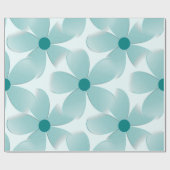 Padrão floral verde. cadeaupapier (Vlak)
