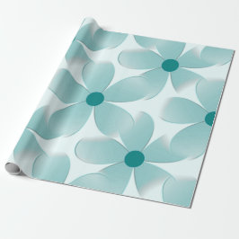 Padrão floral verde. cadeaupapier