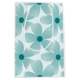 Padrão floral verde. medium cadeauzakje