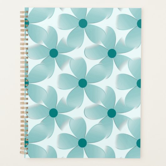 Padrão floral verde. planner (Voorkant)
