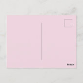 Padrão fofo de corações!! briefkaart (Achterkant)