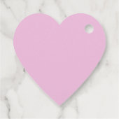 Padrão fofo de pequenos corações. bedankjes labels (Achterkant)