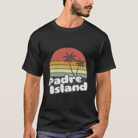 Padre Island Ca Style Striped T-shirt (Voorkant)