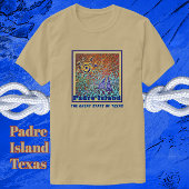 Padre Island Great State of Texas Sun en Sail T-shirt
