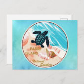 Padre Island National Seashore Briefkaart (Voorkant / Achterkant)