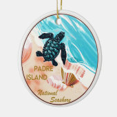Padre Island National Seashore Keramisch Ornament (Links)