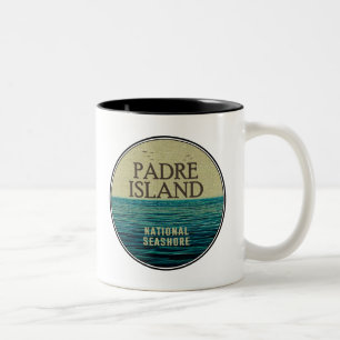 Padre Island National Seashore Ocean Birds Tweekleurige Koffiemok