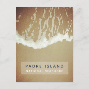 Padre Island National Seashore Ocean Waves Beach Briefkaart