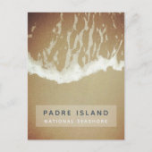 Padre Island National Seashore Ocean Waves Beach Briefkaart (Voorkant)