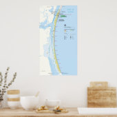 Padre Island National Seashore Poster (Keuken)