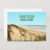 Padre Island National Seashore Texas Briefkaart (Voorkant / Achterkant)