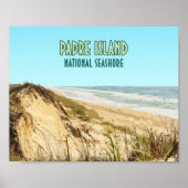 Padre Island National Seashore Texas Poster (Voorkant)