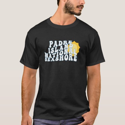 Padre Island National Seashore Texas TX Vacation S T-shirt (Voorkant)