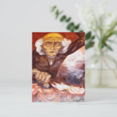 "Padre Miguel Hidalgo" Jose Clemente Orozco Briefkaart (Staand voorkant)