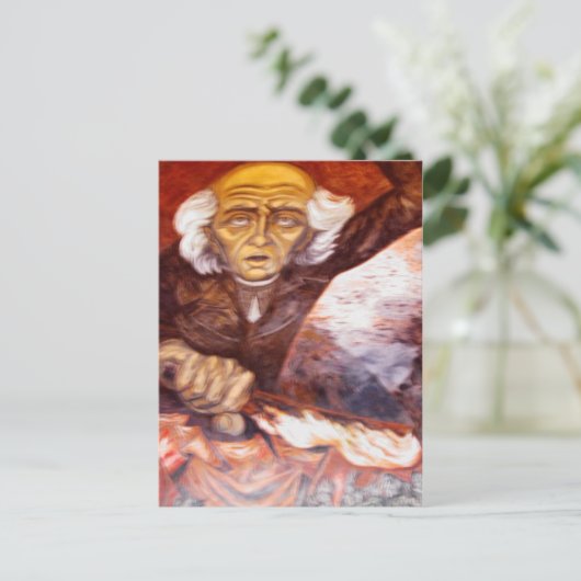 "Padre Miguel Hidalgo" Jose Clemente Orozco Briefkaart (Staand voorkant)