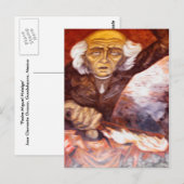 "Padre Miguel Hidalgo" Jose Clemente Orozco Briefkaart (Voorkant / Achterkant)
