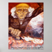 "Padre Miguel Hidalgo" Jose Clemente Orozco Poster (Voorkant)