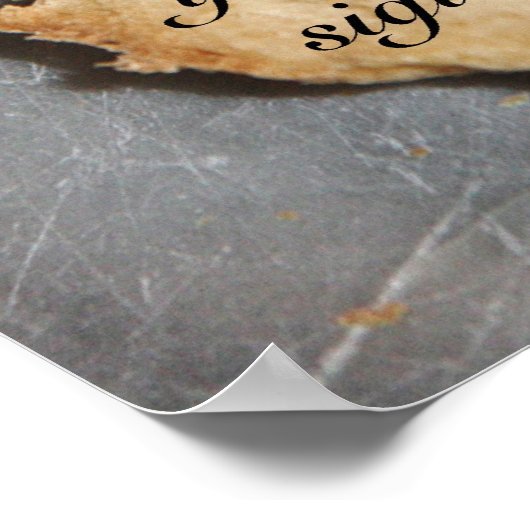 Padre Nuestro Cartel Poster (Hoek)